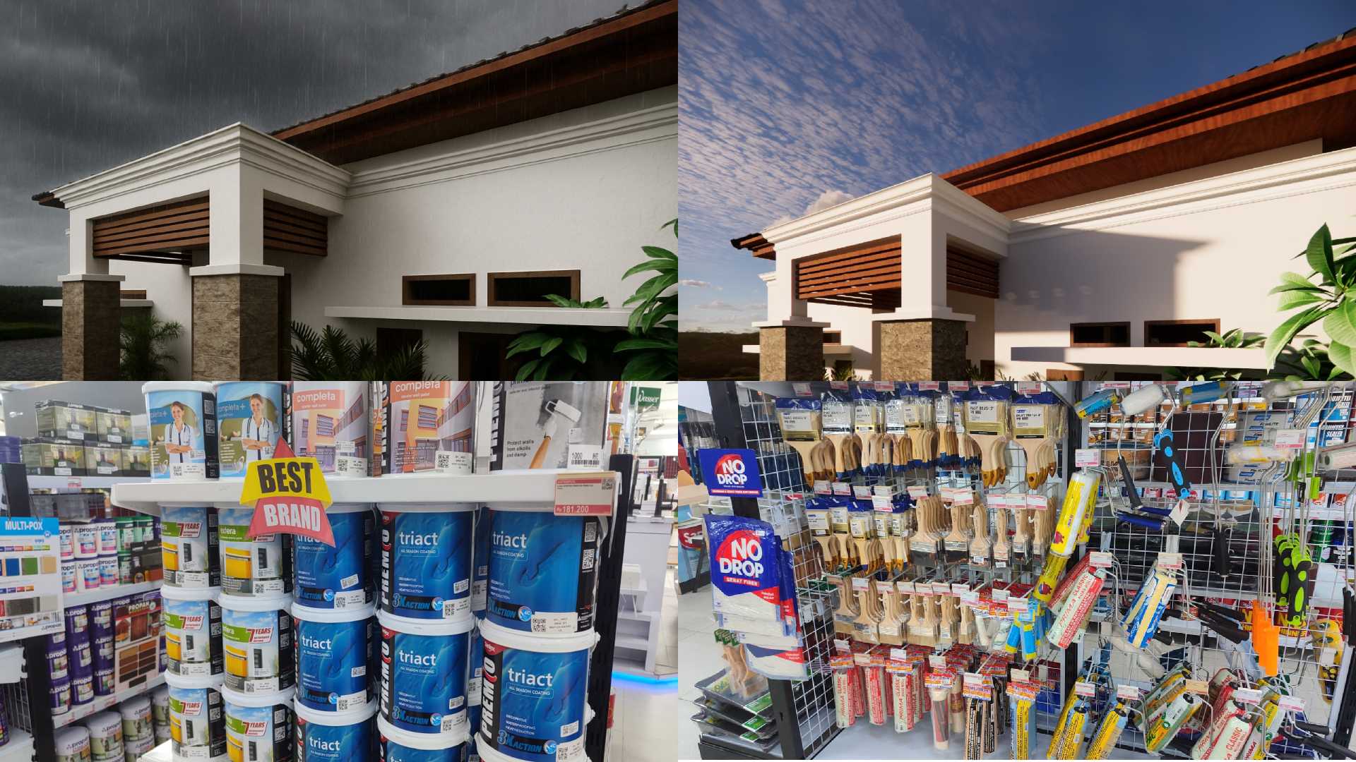 cat anti jamur dan tahan cuaca