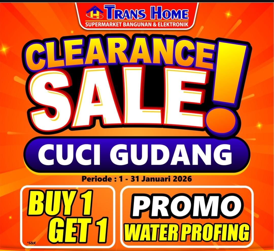 Clearance Sale Cuci Gudang Promo Waterproofing