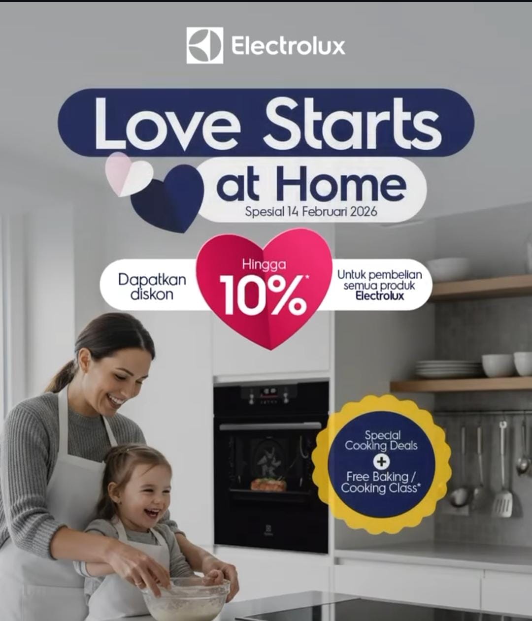 Promo Diskon 10% Electrolux