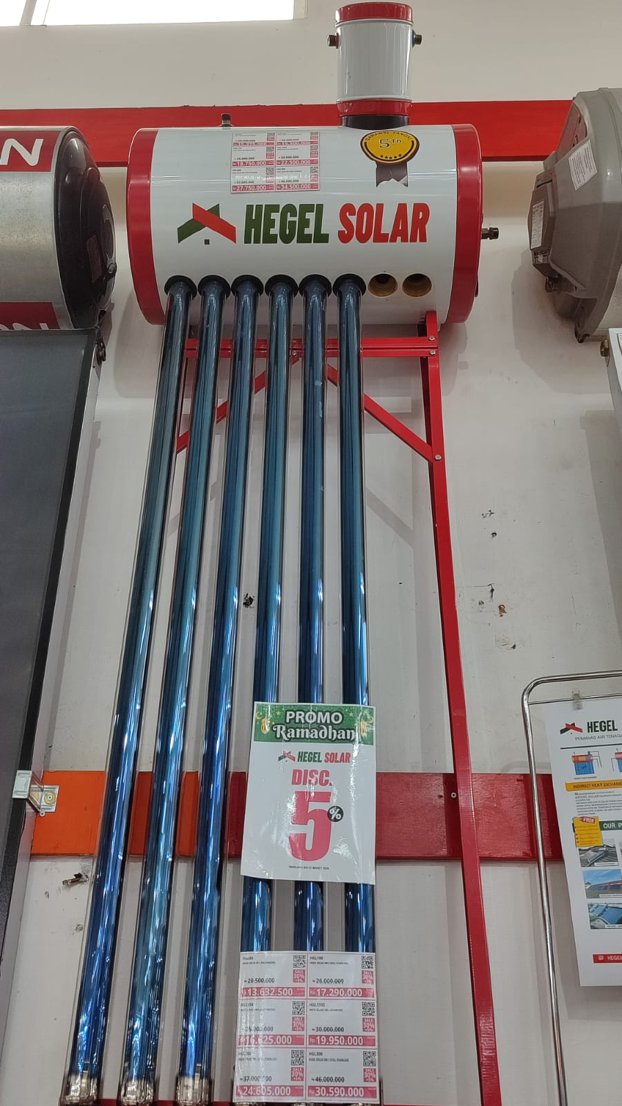 Hegel Solar Pemanas Air Tenaga Surya