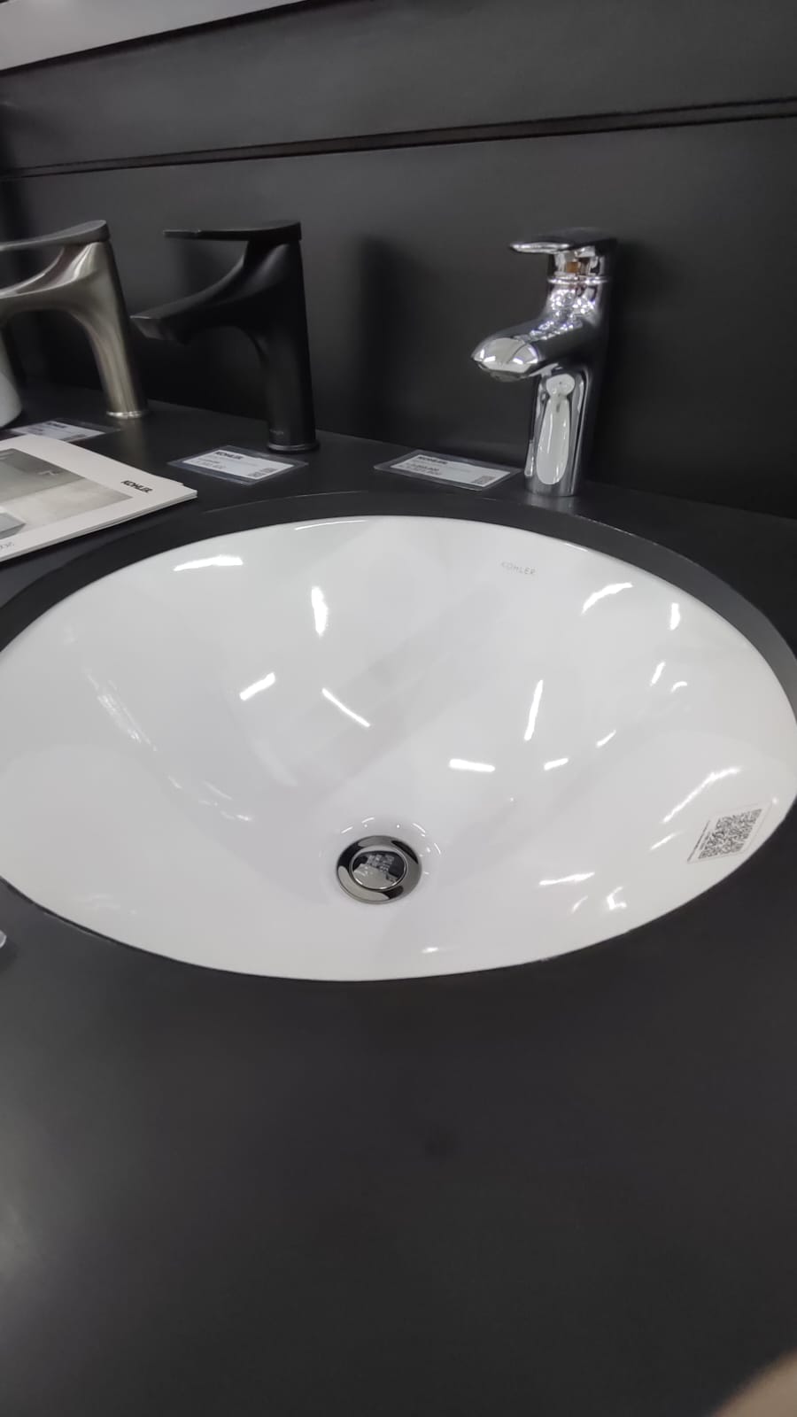 Kohler Chalice 16 Inch Undercounter White