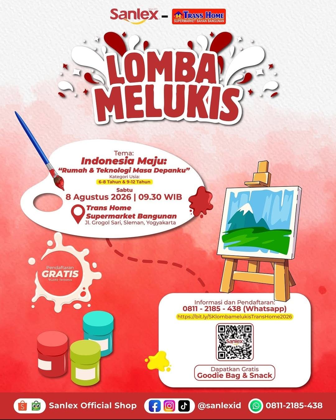 lomba melukis indonesia maju