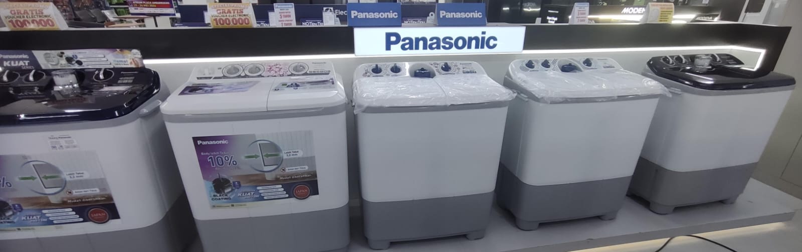 mesin cuci 2 tabung panasonic