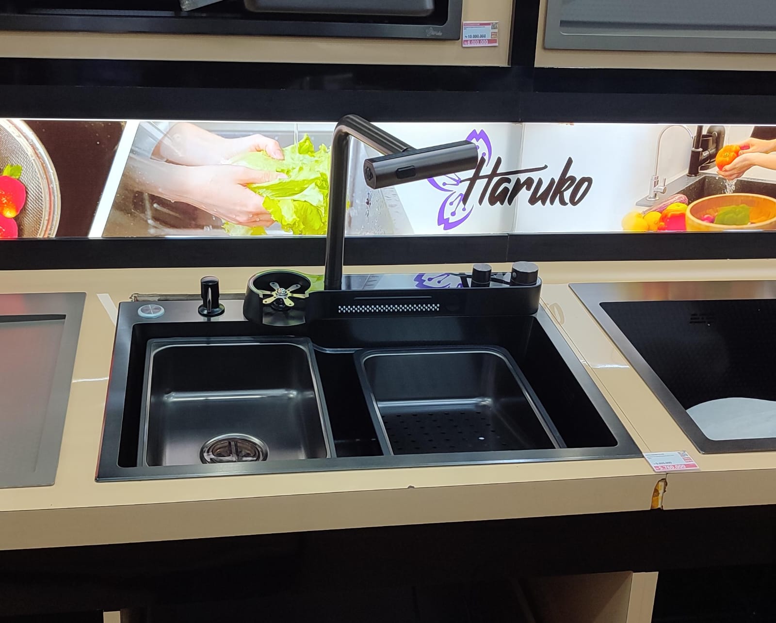 kitchen set nano black haruko