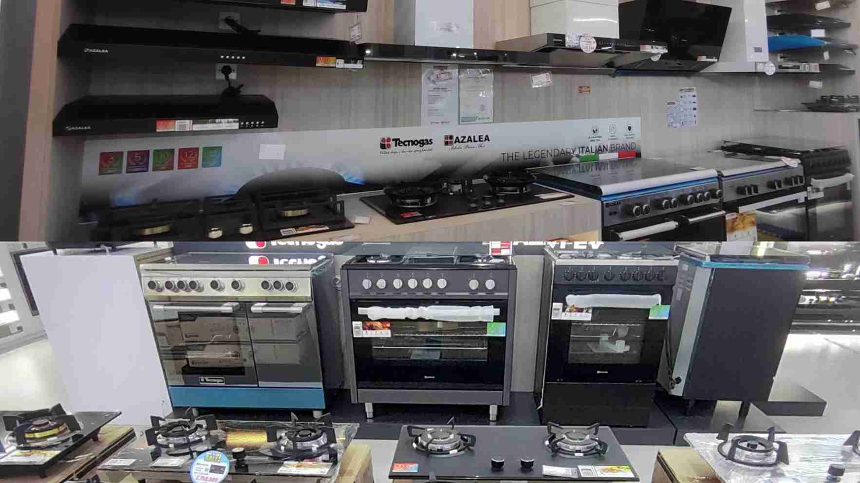 tecnogas azalea dapur modern