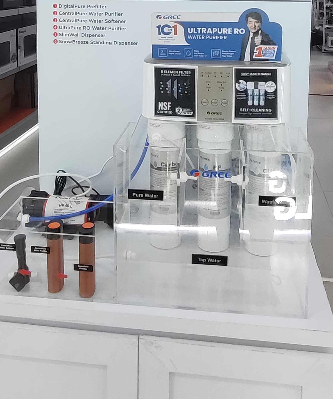 ultrapure ro water purifier gree